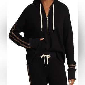 N:Philanthropy Hickory Metallic Stripe Zip Hoodie